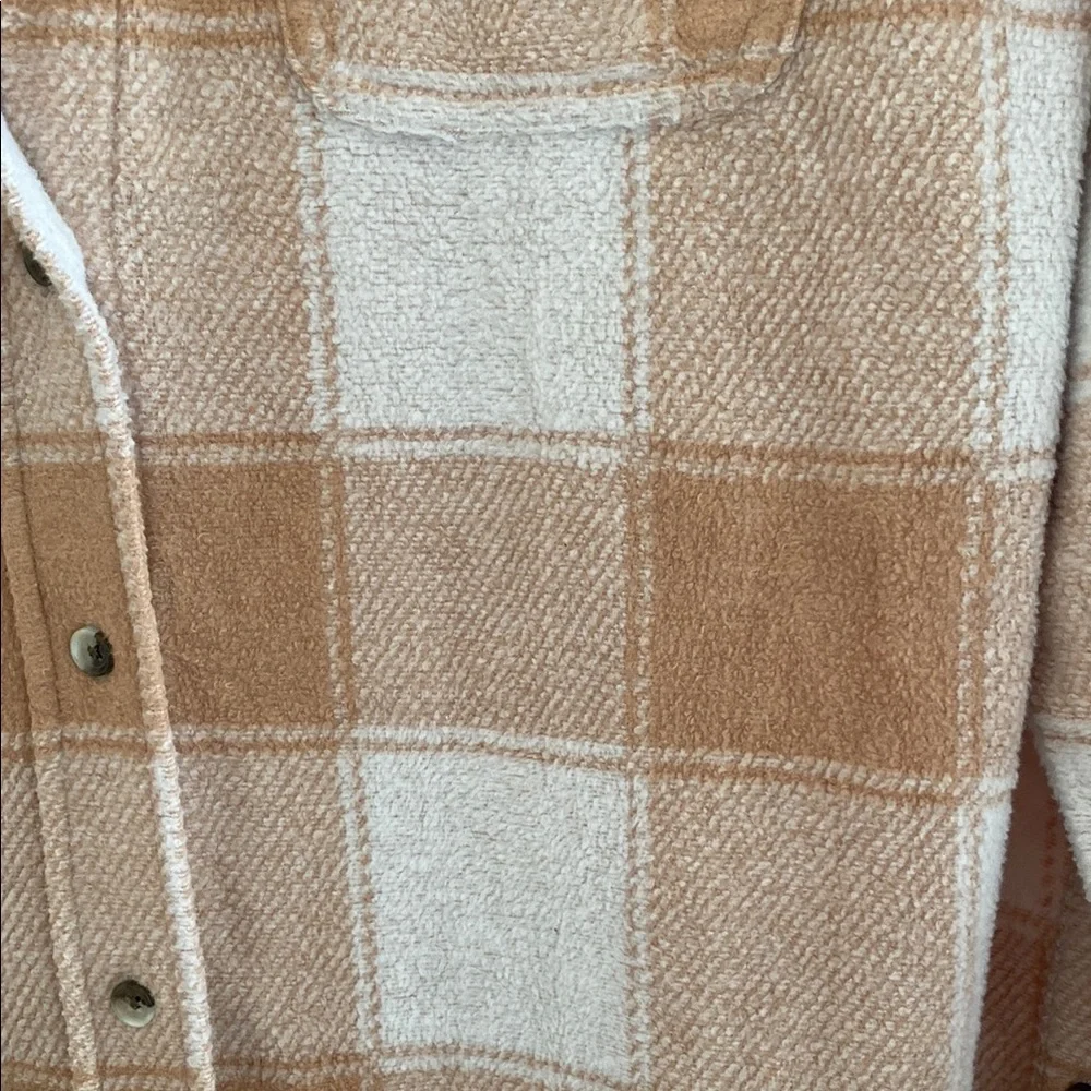 Cream and Tan Flannel - Picture 3 of 3